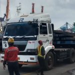 Kegiatan Pemuatan St. Billet PT. KPSS di Kade 201 dari Kapal MV. Yin Xue 25 10 24 09 14 54 679